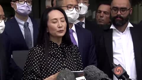 'Two Michaels' freed hours after Huawei CFO's release