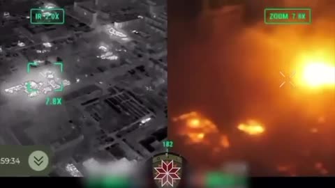 💀🔥 Commander-in-Chief Syrskyi publishes new footage of the destruction of