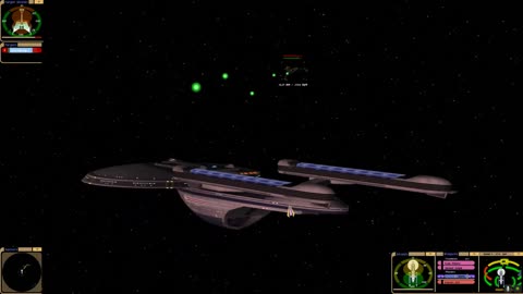 U.S.S. Hercules Encounters Romulan Patrol Near The Neutral Zone