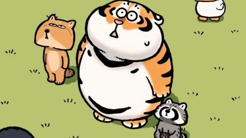 Unbelievable Adventures of a Funny Cartoon Royal Bengal Tiger Roars to Life!