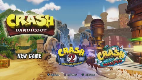 Creative Commons COMPILATION - Crash Bandicoot ( ps 4 pro ) - THIS IS BEFORE I GOT FROM STEAM APP!