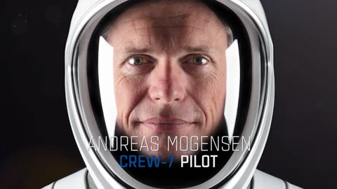 Meet Andreas Mogensen, Crew-7 Pilot