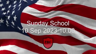 Sunday School 20230910