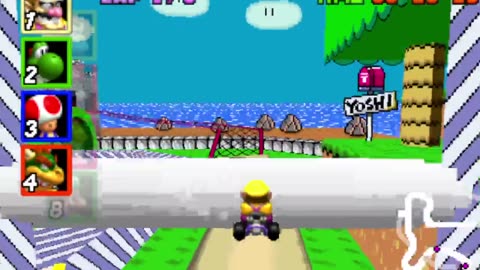 Mario Kart 64 [AMPED UP V2.94] SMW Raceway