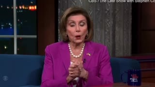 Nancy On Late-night! Speaks Trumps Name Then............ WATCH!!