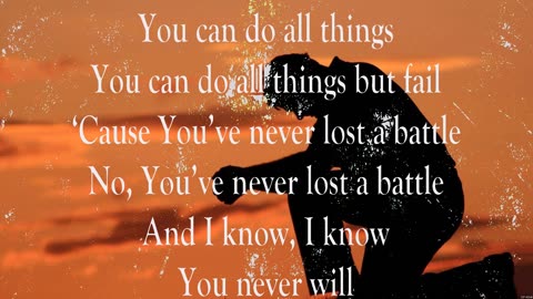 Our God - Chris Tomlin (Lyrics) - Run Devil Run, Never Lost, Ceasefire