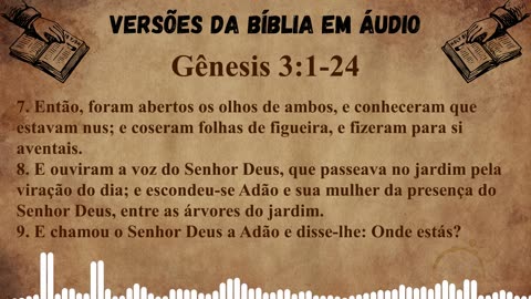 Gênesis 3:1-24 (ARC)