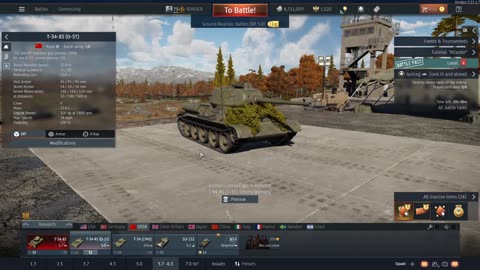 A CLOSER LOOK AT THE "TIGER BEATER" T34-85 IN WAR THUNDER