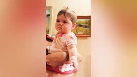 Funny startled babies will make you laugh