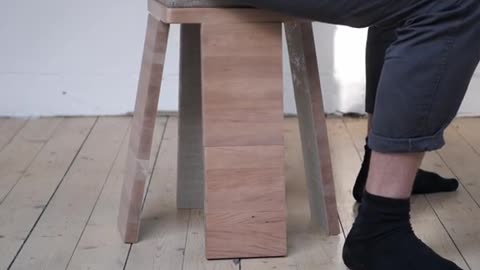 🐙stool #stool #furnituredesign #woodworking #conceptdesign