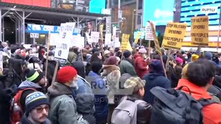 Anti war protest in NYC (Jan 14/15, 2023)
