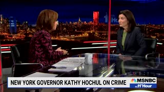 MSNBC host tells Kathy Hochul how nobody feels safe