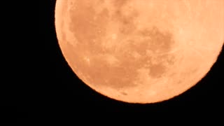 Snow Moon over Las Vegas on February 8, 2020.