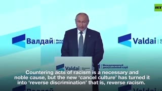 Vladimir Putin Destorys the Radical Left with speech at Valdai Internaional Discussion