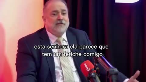 Augusto Aras diz que Míriam Leitão tem fetiche com ele