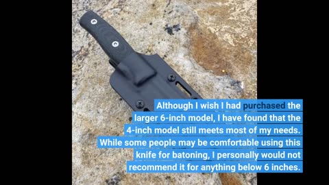 See Comments: ESEE Authentic Model 4HM Fixed Blade Knife, Black Powder Blade, Micarta Handle, L...