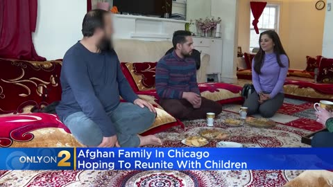 Refugee parents in Chicago wait reunite with children still in Afghanistan