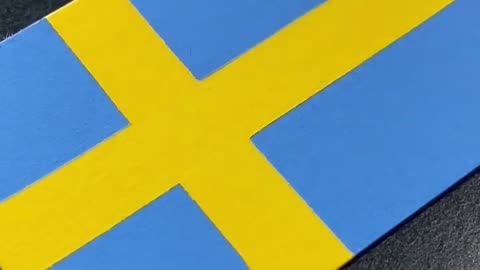 Drawing SWEDEN Flag 🇸🇪 ¿siguiente? / next?