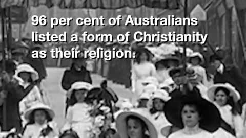 The majority of Australians don't identify as Christian for the first time