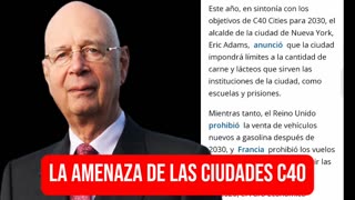 Sin Carne, Sin Lácteos, Sin Autos, Sin Aviones I La amenaza de las ciudades C40