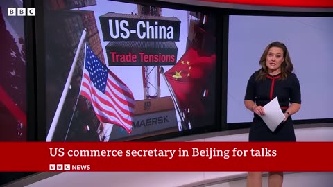 US and China meet to 'thaw out' trade tensions - #BBC News #us #china