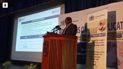 WATCH: MEC Matome Chiloane provides update on 2023 Online Admissions