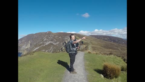 Mark Clark Portrush in Spain, Ireland, Dunseverick, Binevenagh, UK with family & friends 2024