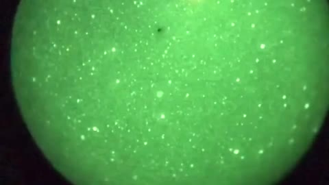 Light Orbs Seen Moving Amidst Stars in the Night Sky