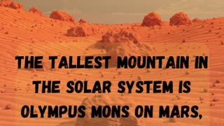 Fun Fact: Highest Known Mountain in our Solar System