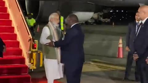 Never seen before visuals! Papua New Guinea PM seeks PM Modi’s blessings