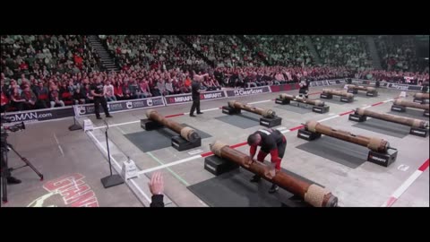 770kg/1700lbs Log Press Ladder | Europe's Strongest Man 2023