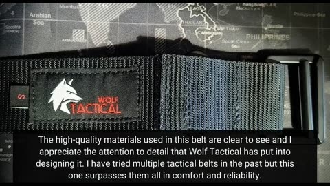 Buyer Reviews: WOLF TACTICAL Everyday Riggers Belt - Tactical 1.75” Nylon Web Belt for CQB, CCW