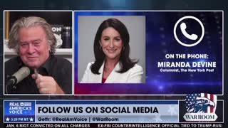 Miranda Devine Tells Steve Bannon About Hunter Biden Having And Sharing Classified Information