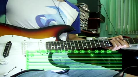 Modo Jonio (guitar solo) (tutorial)