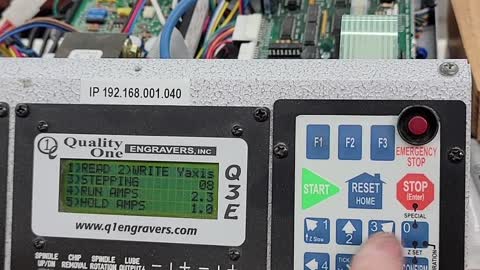 Q3e controller w Arcus drivers modify amperage settings