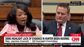 Rep. Crockett is upset that her Democrat colleagues were called liars to their faces