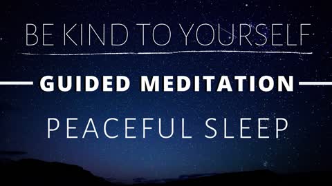 Guided Mediation for Sleeping
