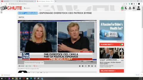 SpyGate August 23rd, 2019. OVERSTOCK CEO PATRICK BYRNE