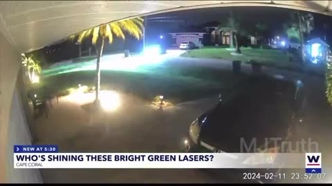 WHO IS USING GREEN LASER TO MAP RESIDENTIAL AREAS?