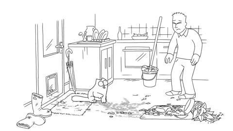 Muddy Paws - Simon's Cat SHORTS #53