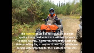 Buyer Comments: Earth Pak -Waterproof Dry Bag - Roll Top Dry Compression Sack Keeps Gear Dry fo...