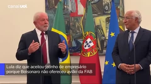 Lula diz que aceitou jatinho de empresário porque Bolsonaro não ofereceu avião da FAB