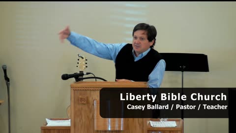 Liberty Bible Church / Being a Disciple of Jesus Christ / Luke 14:25-35