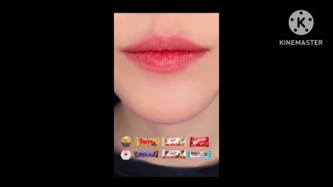 Eating emoji asmr video..Satisfying Sounds and foods.ASMR sound for good sleep