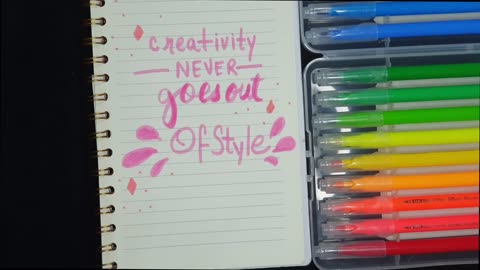 creativity never goes out of style