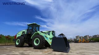 Smart Construction Wheel Loader Custom 5t Construction Equipment Westrong