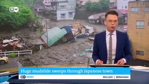 Deadly mudslide in Japan kills 2 and leaves 20 missing | DW News