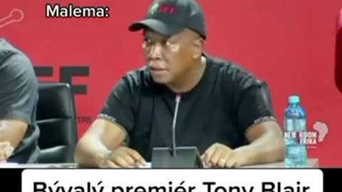 Jihoafrický poslanec Julius Malema - Putin je u nás vítán a nikdo ho nezatkne