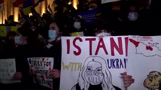 Thousands rally in Georgia in support of Ukraine