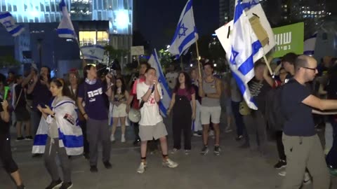 Tel Aviv / Israel - Mass protest against govt's judicial reforms - 04.05.2023 #rally